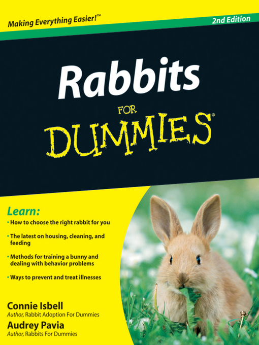 Title details for Rabbits For Dummies by Connie Isbell - Wait list